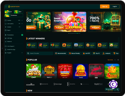 Luckygem Casino jeux
