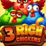 3 Rich Chickens logo