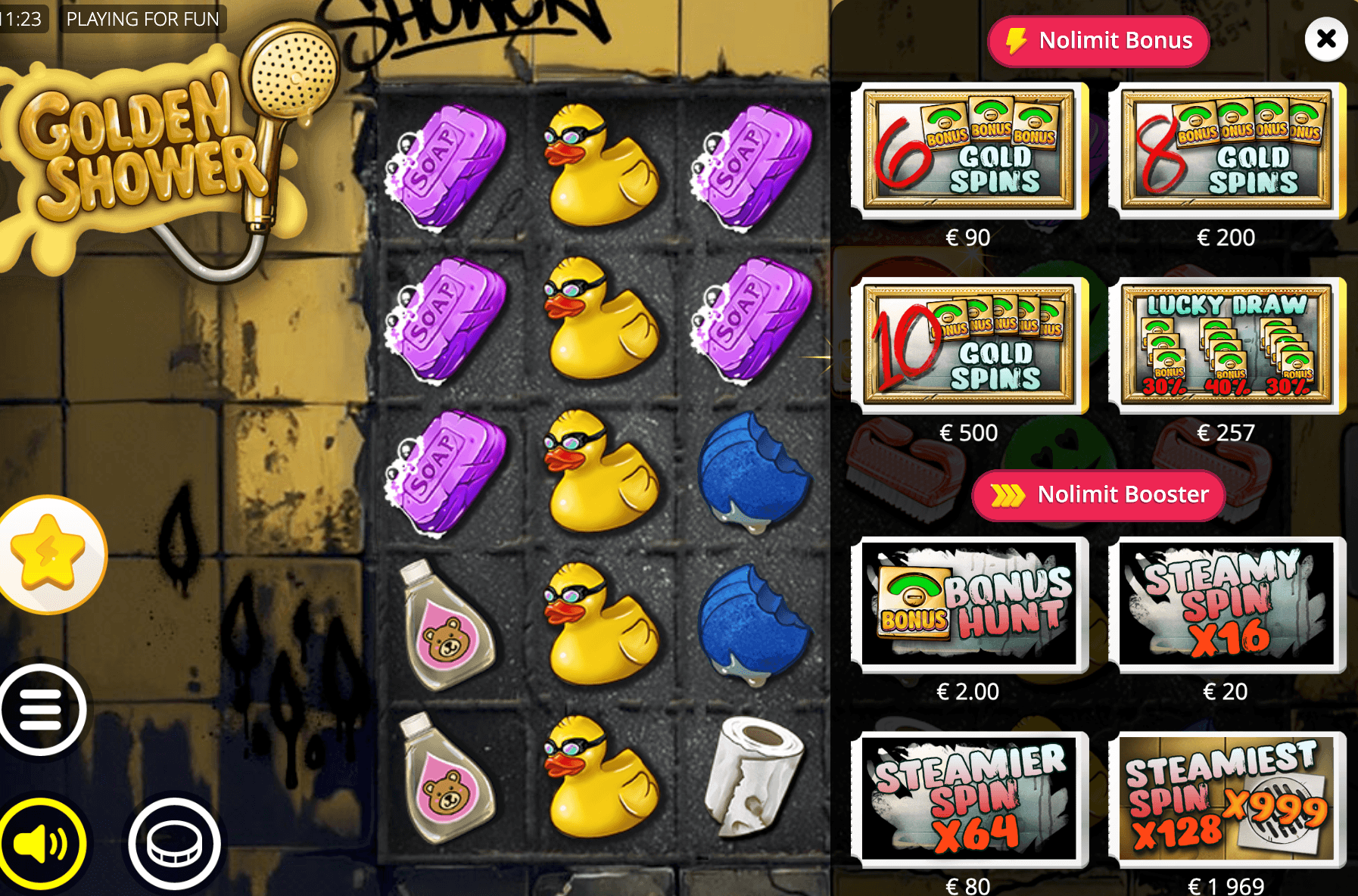 Golden Shower Bonus