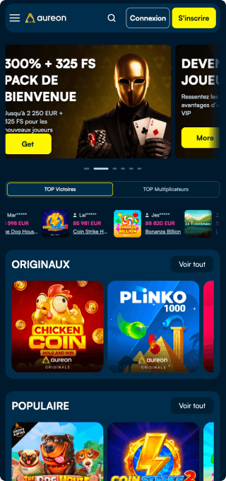 Aureon Casino mobile