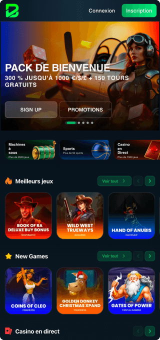 BetPortal Casino mobile