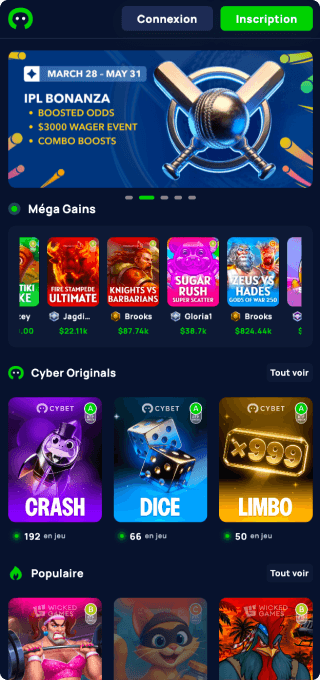 Cybet Casino mobile