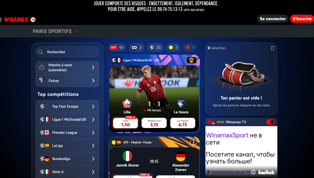 Winamax Casino