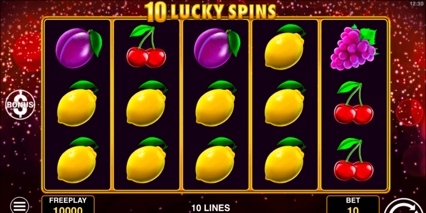 10 Lucky Spins 1Spin4Win