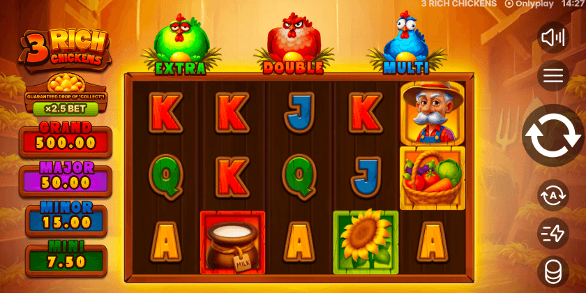 3 Rich Chickens OnlyPlay