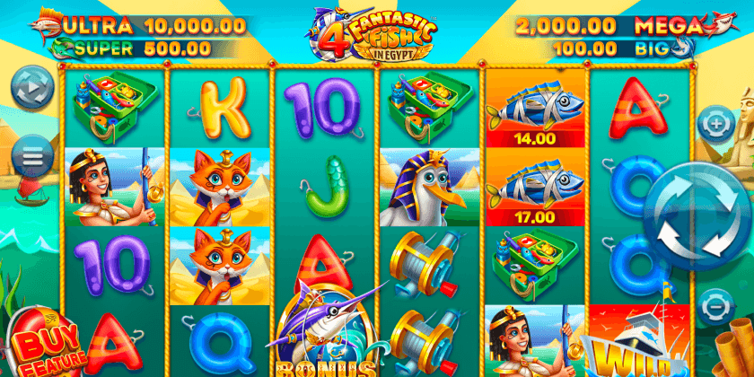4 Fantastic Fish in Egypt Yggdrasil Gaming
