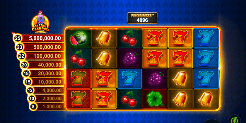 9 Blazing Cashpots Megaways Kalamba Games