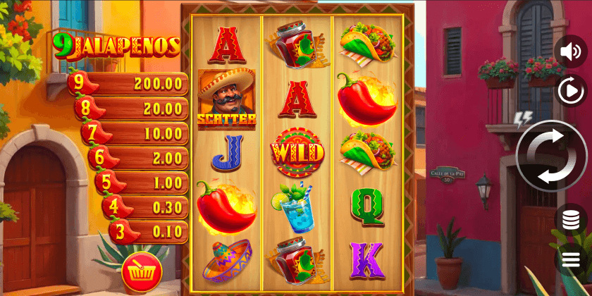 9 Jalapenos Gamesys