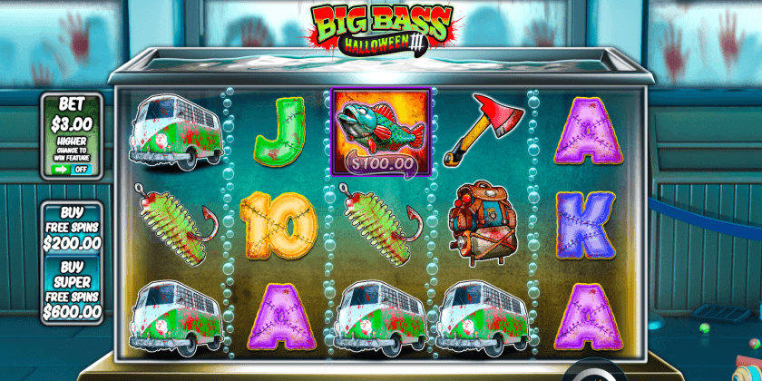 Big Bass Halloween 3 Reel Time Gaming