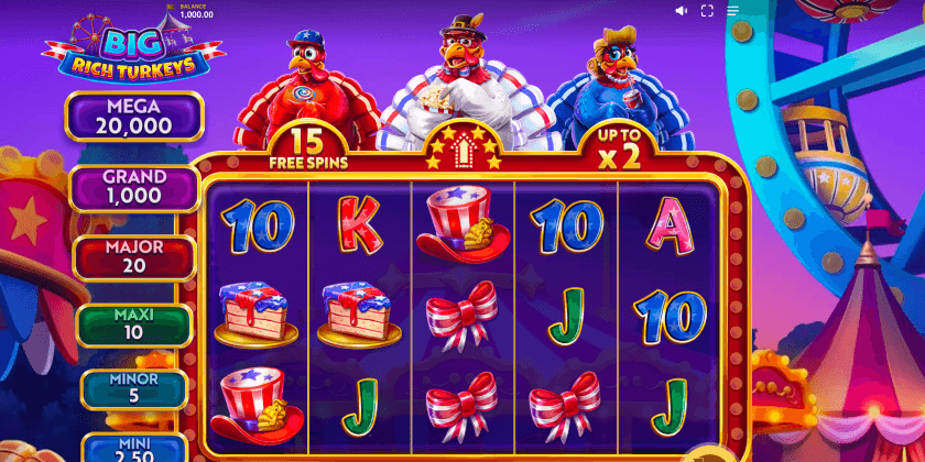 Big Rich Turkeys Red Tiger Gaming