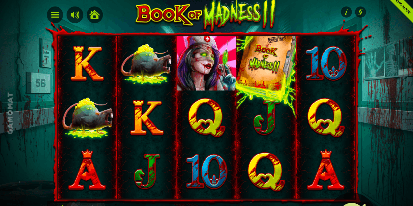 Book of Madness 2 Gamomat