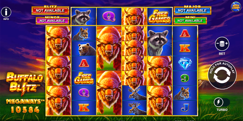 Buffalo Blitz Megaways Playtech