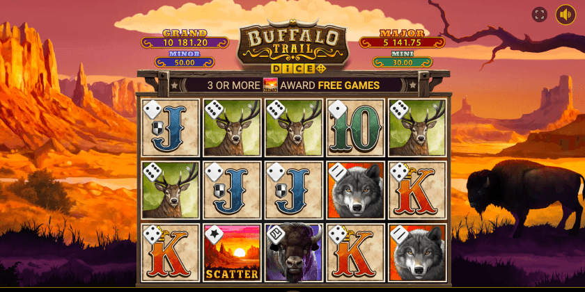 Buffalo Trail Dice BF Games
