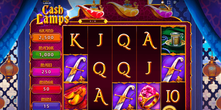 Cash Lamps Red Tiger Gaming