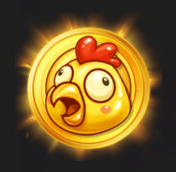 Chicken Coin Symbole