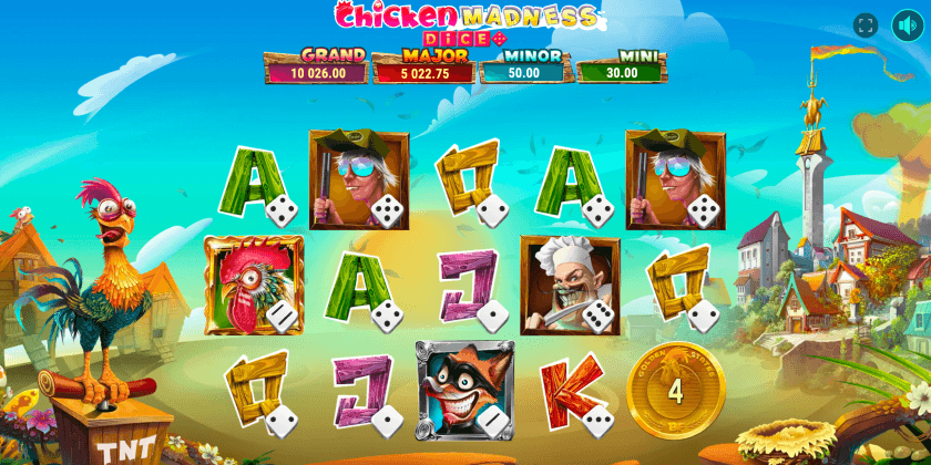 Chicken Madness Dice BF Games