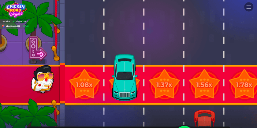 Chicken Road Vegas InOut Games