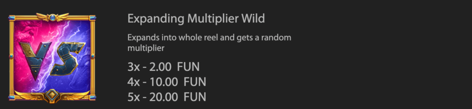 Clash of Gods: Anubis vs Hades Expanding Multiplier Wild