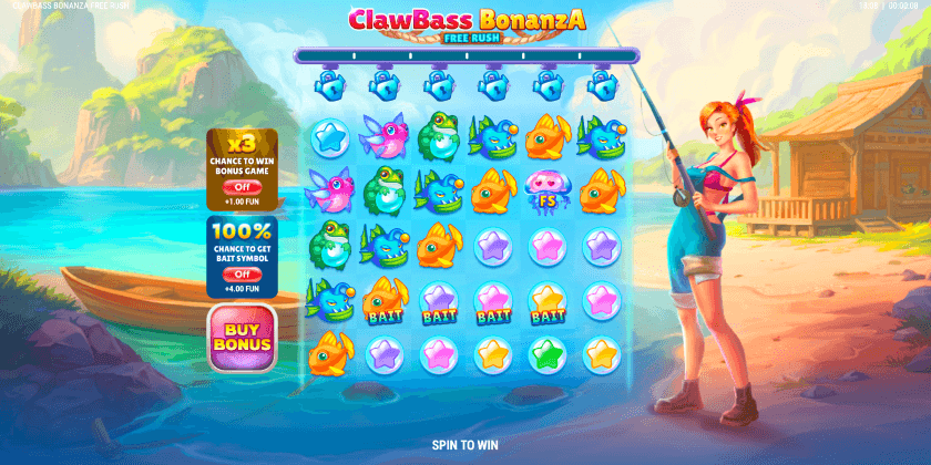 ClawBass Bonanza Free Rush ClawBuster