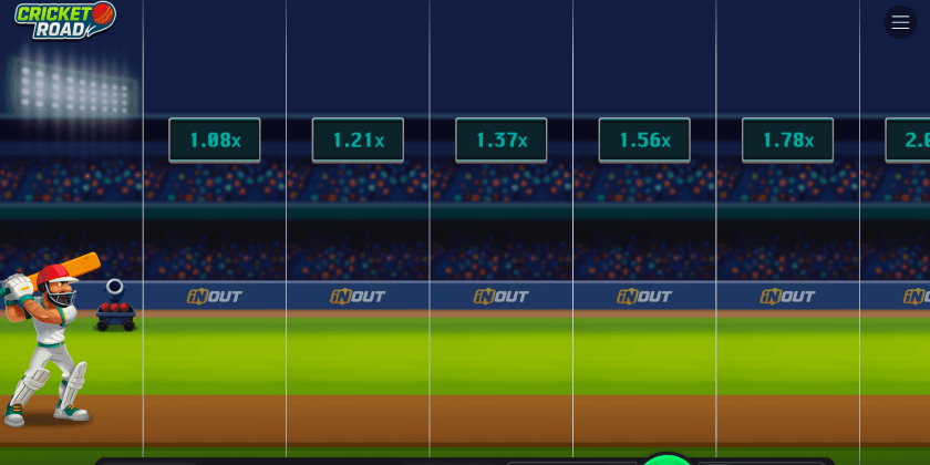 Cricket Road InOut Games