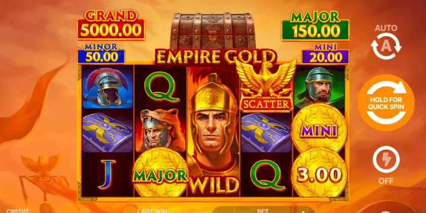 Empire Gold Hold and Win Playson