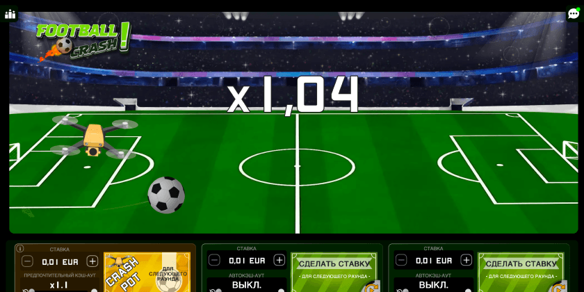Football Crash Sport Slots