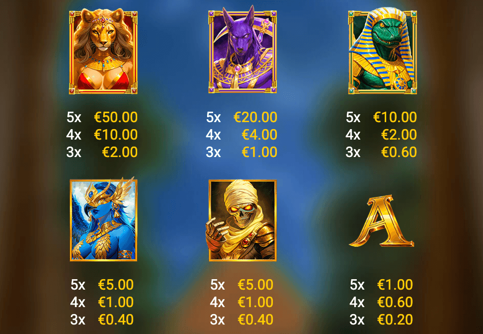 Gods of Sand Symboles