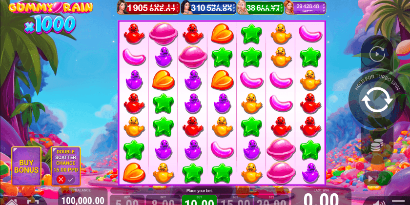 Gummy Rain 1000 Platipus Gaming