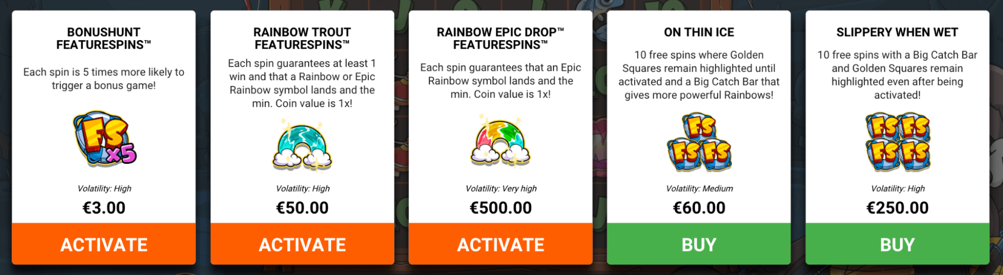 Le Catcher Bonus