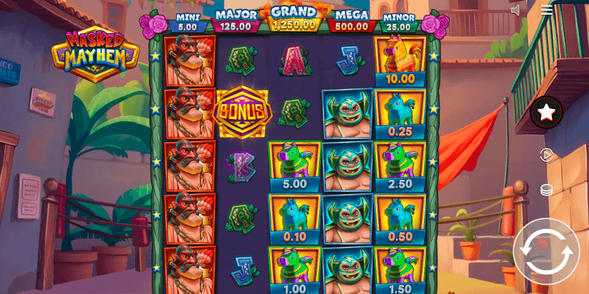 Masked Mayhem Hacksaw Gaming