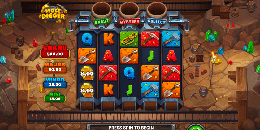 Mole Digger Play'n Go