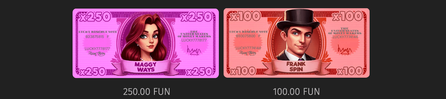 Money Maker Symboles