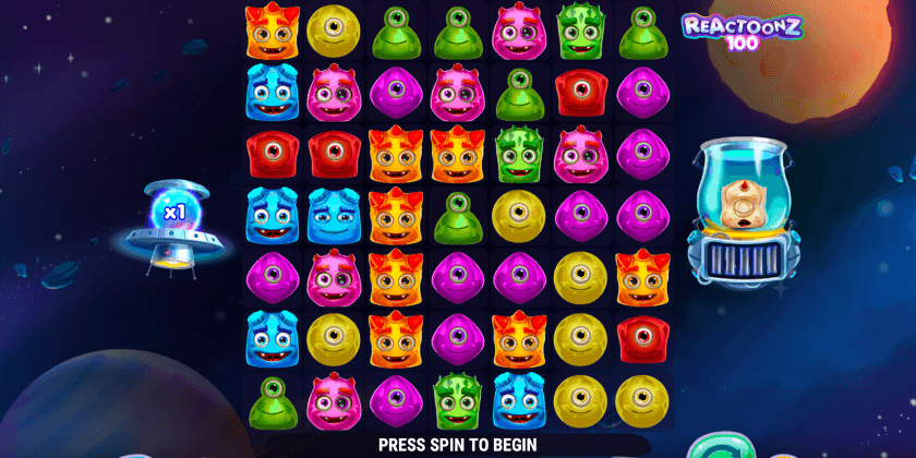 Reactoonz 100 Play'n Go