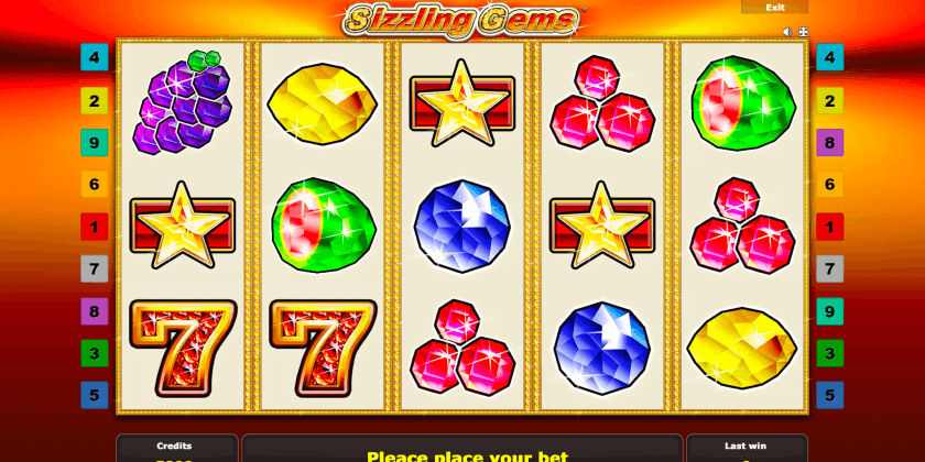Sizzling Gems Novomatic