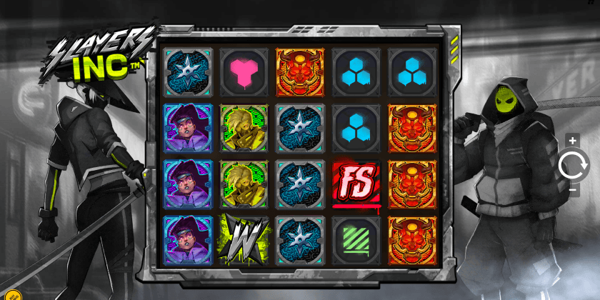 Slayers Inc Hacksaw Gaming