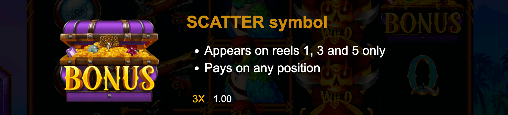 Tortuga Fortune Scatter