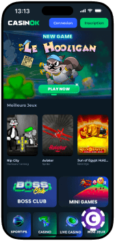 CasinOK mobile