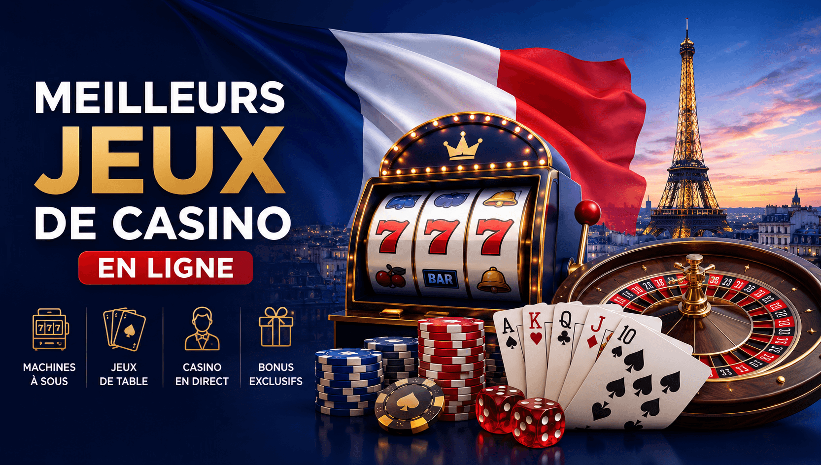 Meilleurs jeux de casino en ligne
