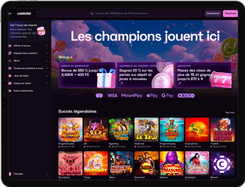 Lussurio Casino jeux