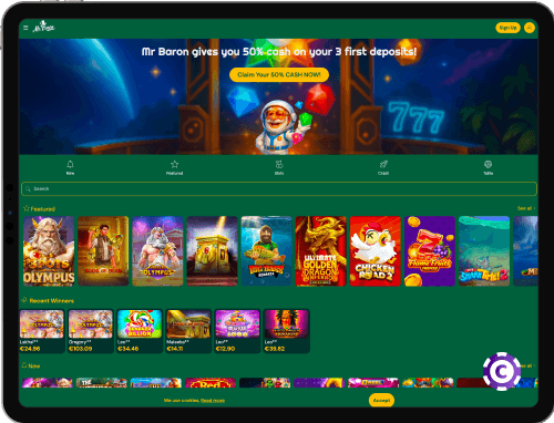 Mr Baron Casino jeux