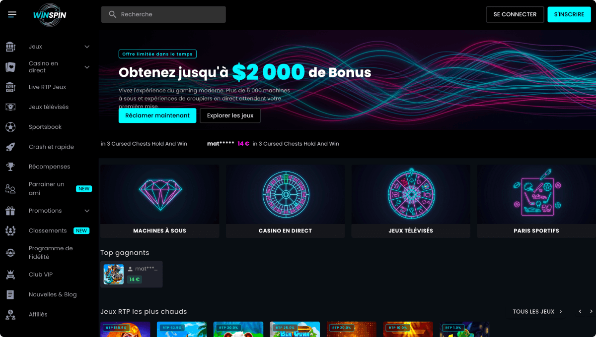 WinSpin.ai Casino