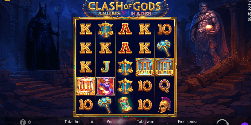 Clash of Gods Anubis vs Hades