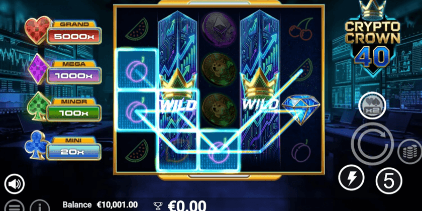 Crypto Crown 40 slot
