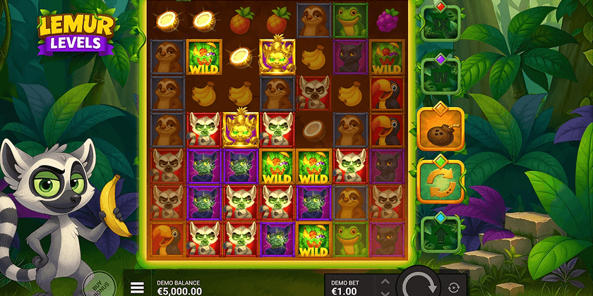 Lemur Levels slot