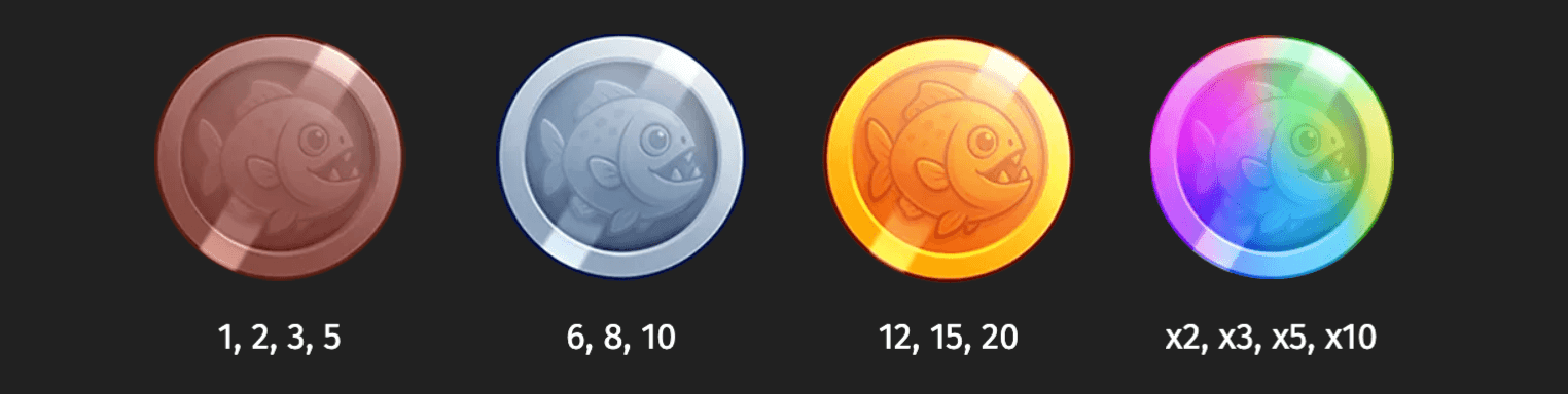 Shark & Spark Coin Spin