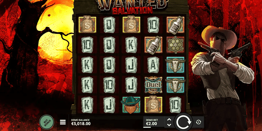 Wanted Salvation slot game