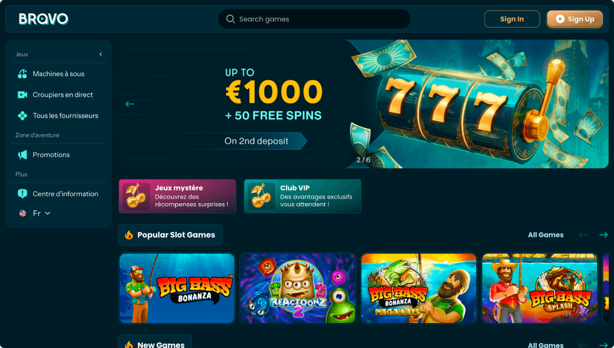 BravoPlay Casino
