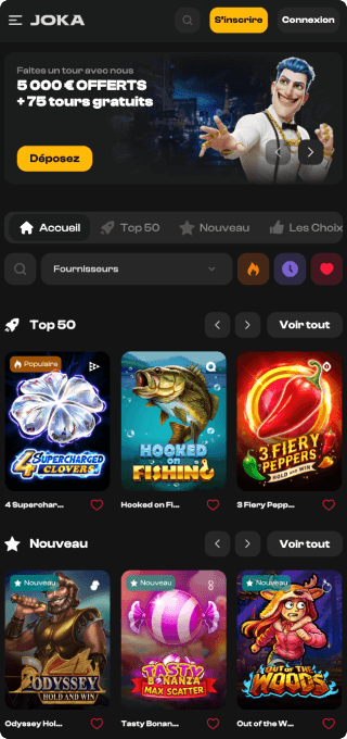 Joka Casino mobile