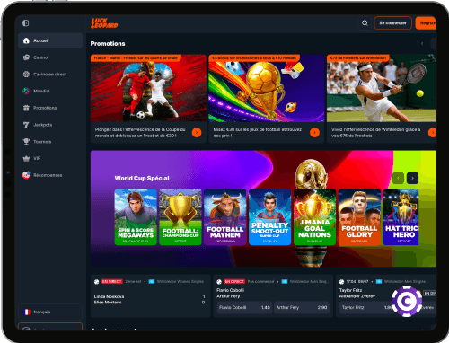 Luckleopard Casino jeux
