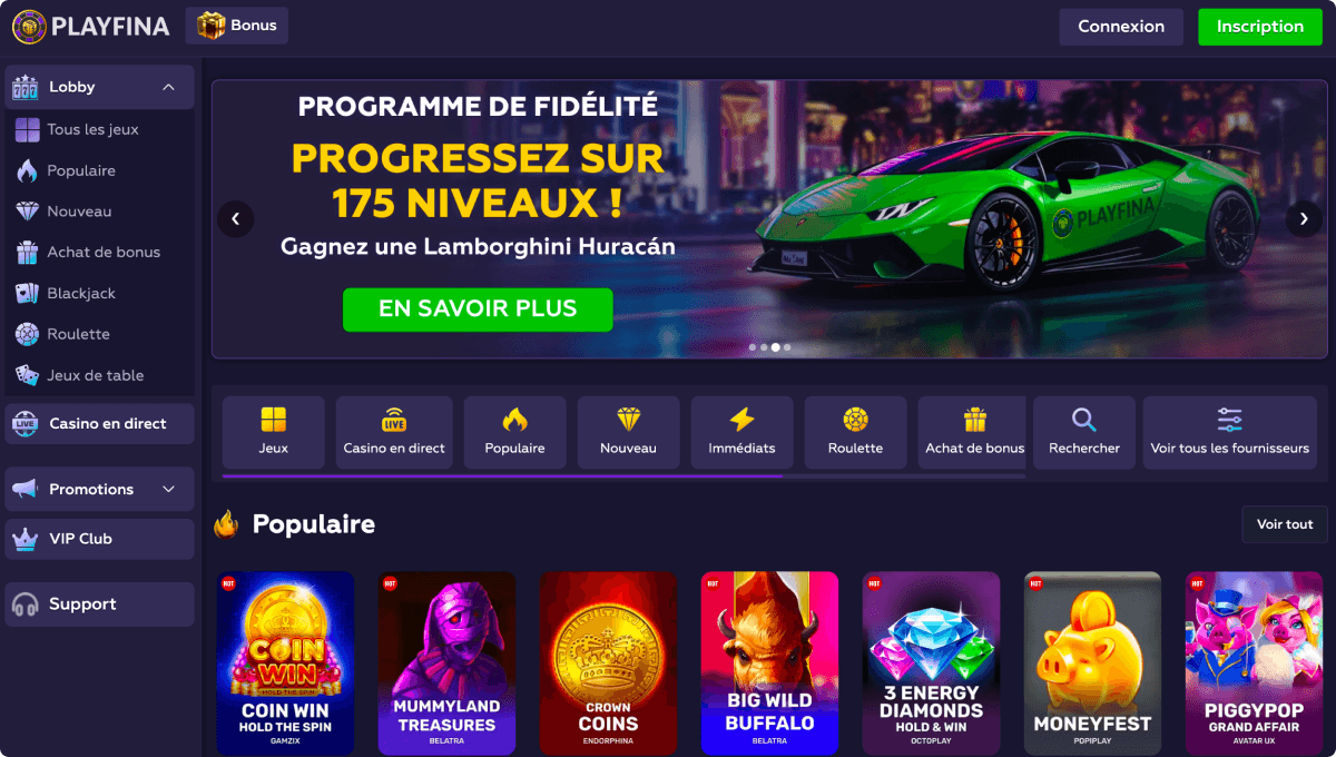 Playfina Casino